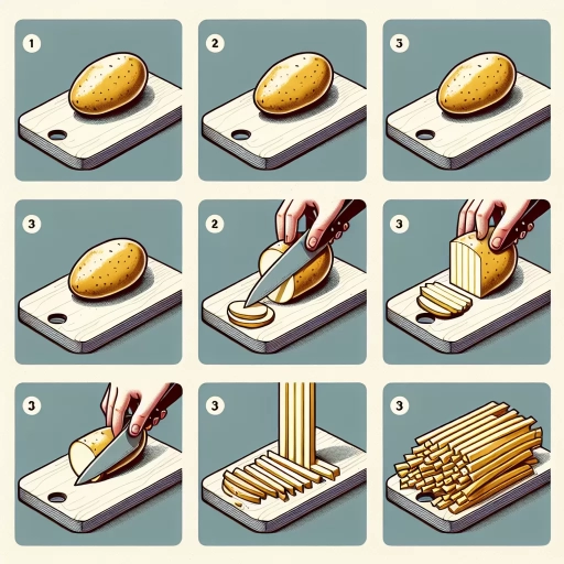 how to cut potatoes into fries