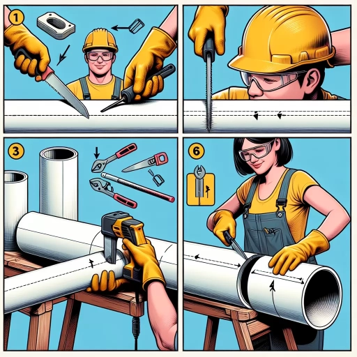 how to cut pvc pipe