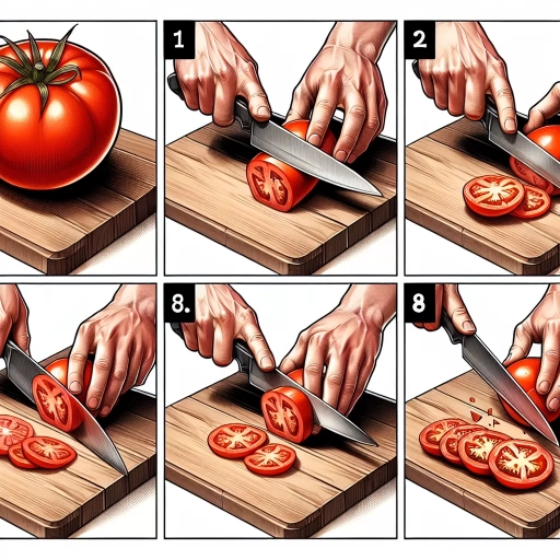 how to cut tomatoes