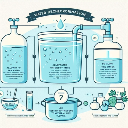 how to dechlorinate water