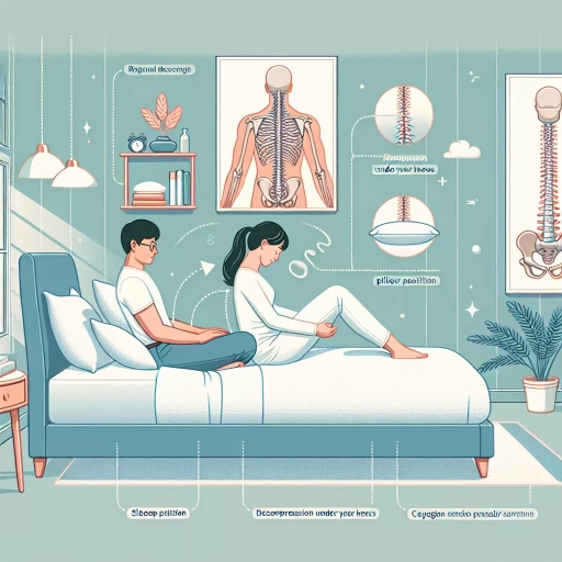 how to decompress spine while sleeping