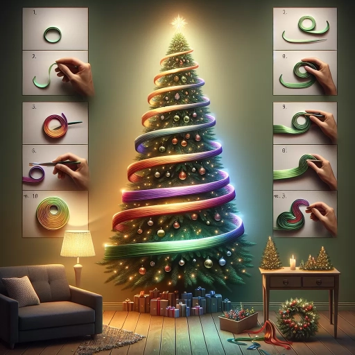 how to decorate a christmas tree professionally with ribbon