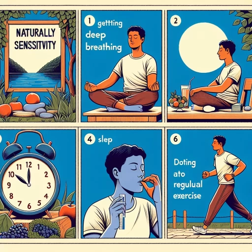 how to decrease your sensitivity naturally