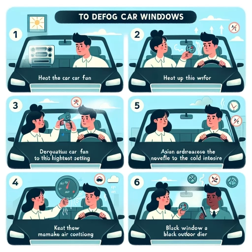 how to defog car windows