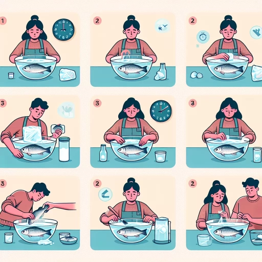 how to defrost fish