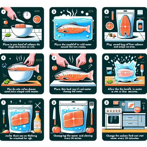 how to defrost salmon quickly