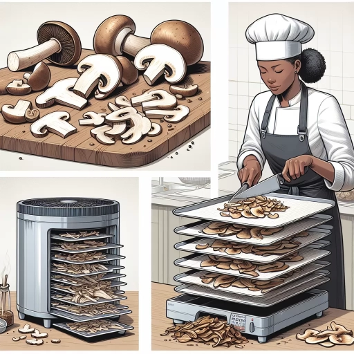 how to dehydrate mushrooms