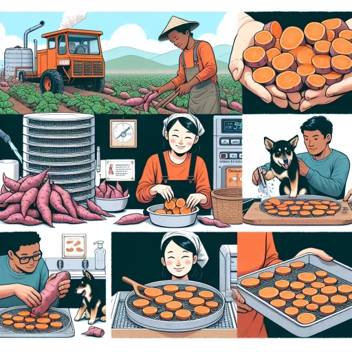 how to dehydrate sweet potatoes for dogs