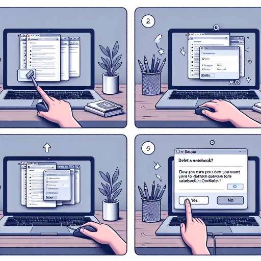 how to delete a notebook in onenote