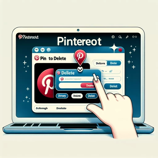 how to delete a pin on pinterest