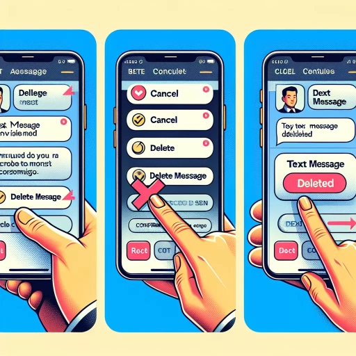 how to delete a text message that was sent