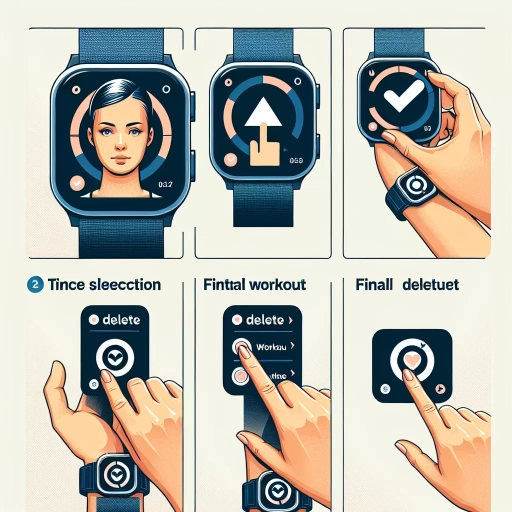 how to delete a workout on apple watch