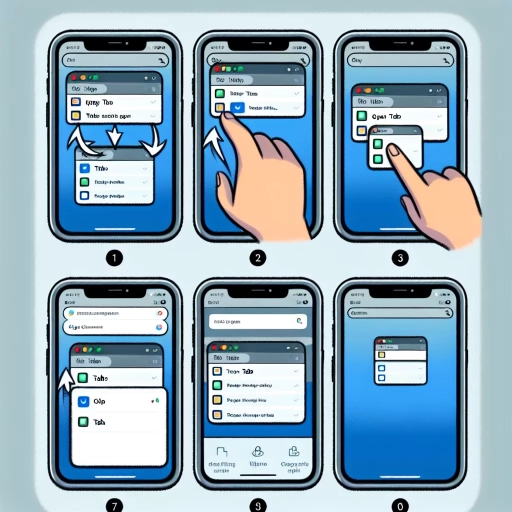 how to delete all tabs on iphone