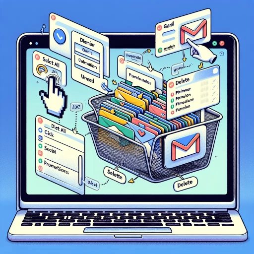 how to delete all unread emails in gmail