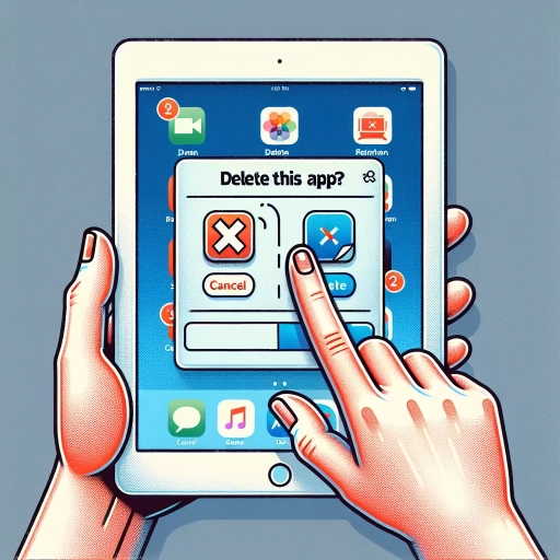 how to delete an app on ipad