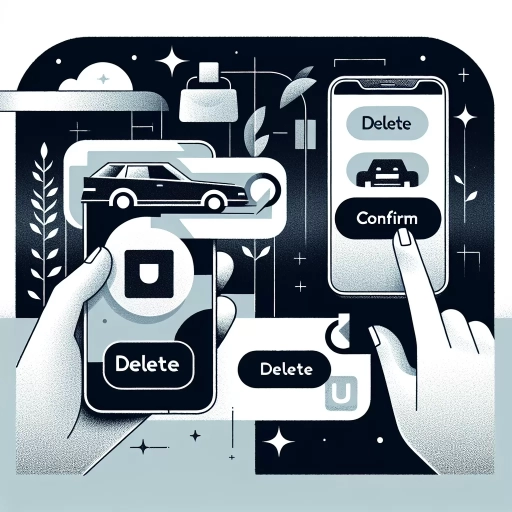 how to delete an uber account