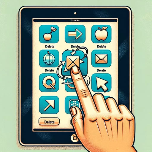 how to delete apps on ipad