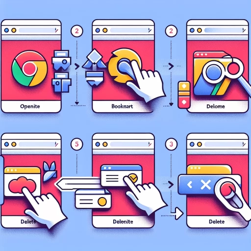 how to delete bookmarks on chrome