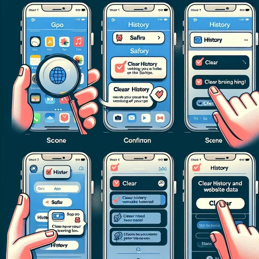 how to delete browsing history on iphone