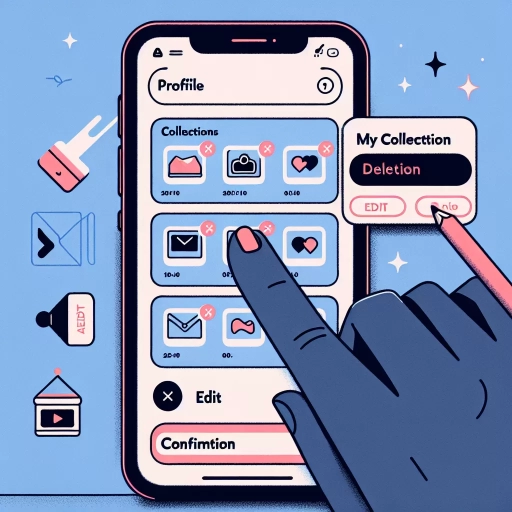 how to delete collections on tiktok