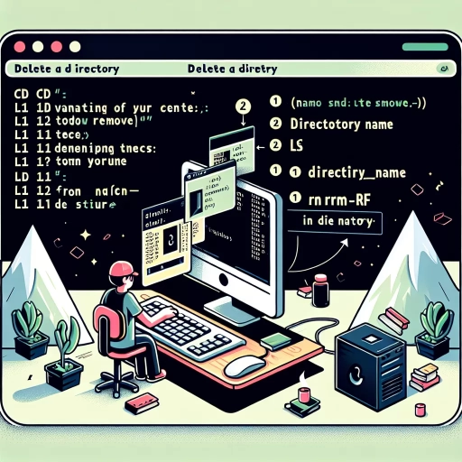 how to delete directory in linux