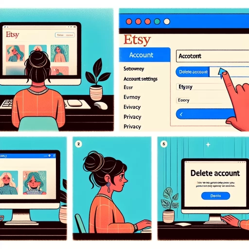 how to delete etsy account