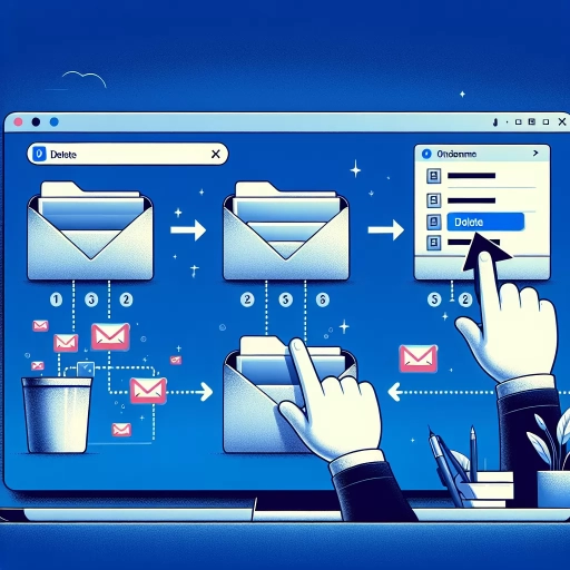 how to delete folders in outlook