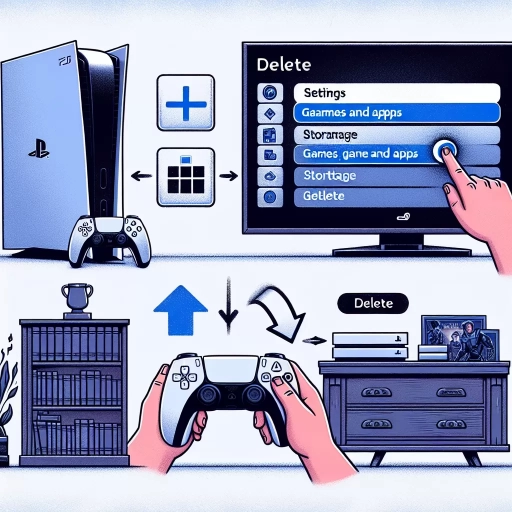 how to delete games on ps5