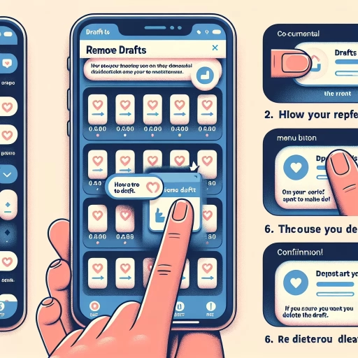 how to delete instagram drafts