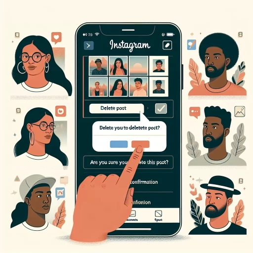 how to delete instagram post