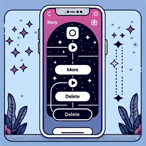 how to delete instagram story