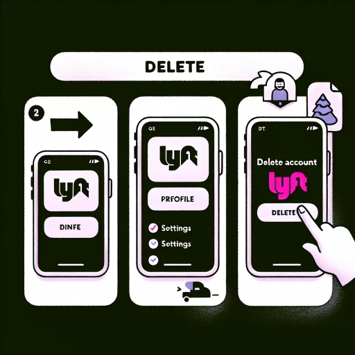 how to delete lyft account