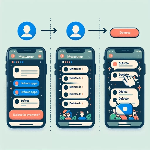 how to delete old messages on messenger from both sides