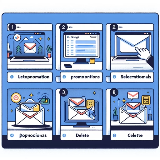 how to delete promotions on gmail