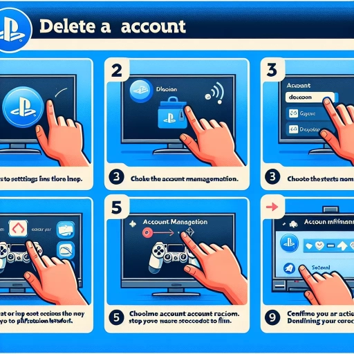 how to delete psn account