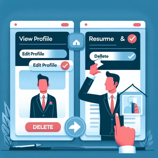 how to delete resume from linkedin