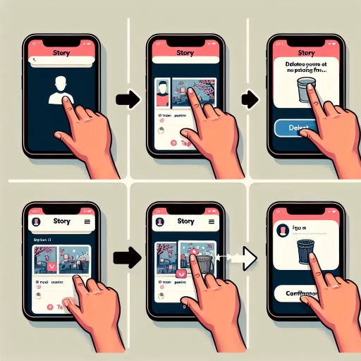 how to delete snap story