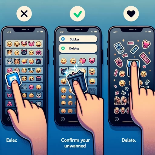 how to delete stickers on snapchat