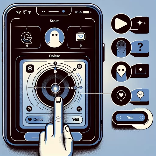 how to delete story on snapchat
