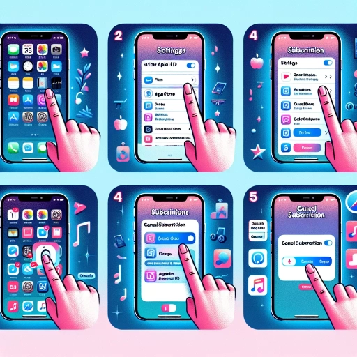 how to delete subscription on iphone