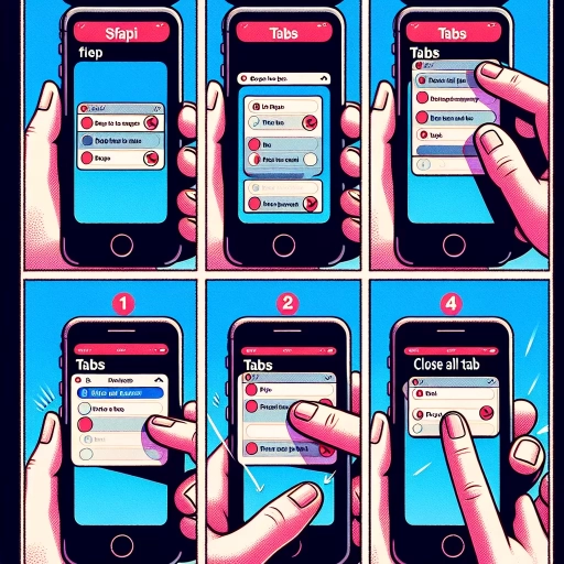 how to delete tabs on iphone