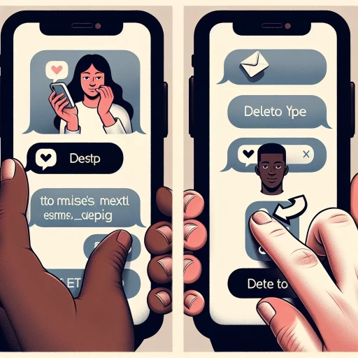 how to delete text messages on iphone for both sides
