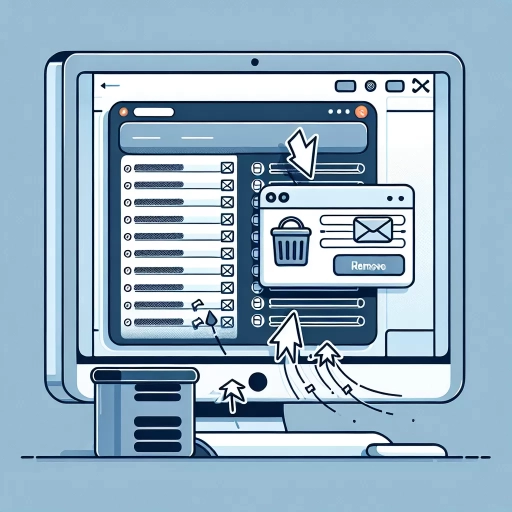 how to delete unwanted email addresses