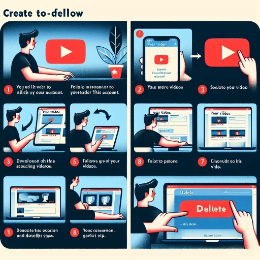 how to delete videos on youtube