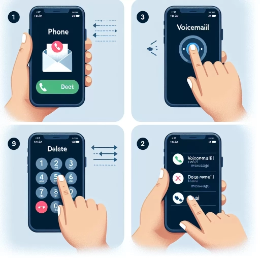 how to delete your voicemail on iphone