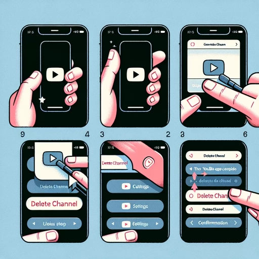how to delete youtube channel on phone