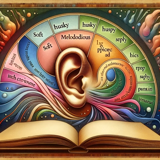 how to describe a voice