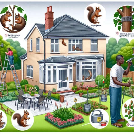 how to deter squirrels from house