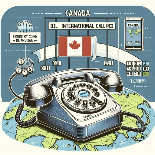 how to dial international from canada