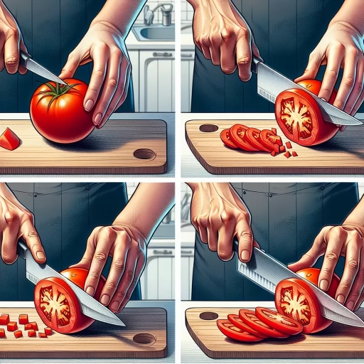 how to dice a tomato